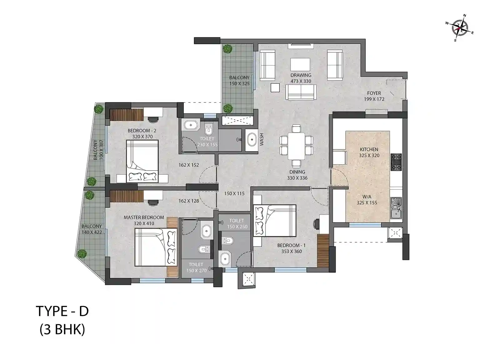 Unit D Plan